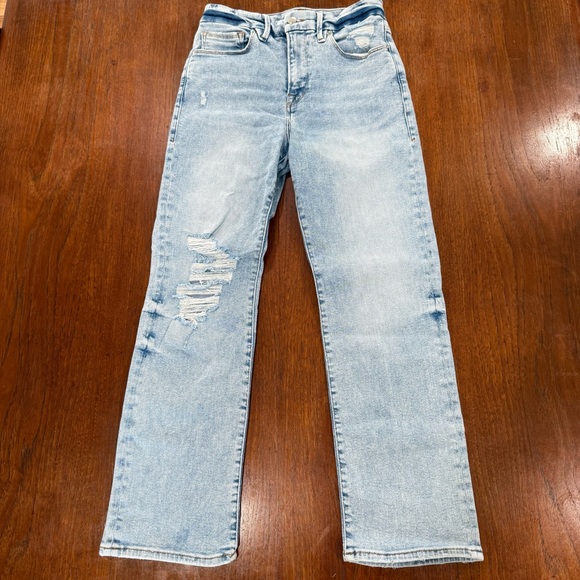 Good American Straight Leg Jeans - Picture 1 of 6